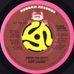 画像2: JIMMY JACKSON / ROMEO AND JULIET (45's) (PROMO) (2)
