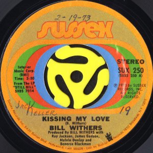画像1: BILL WITHERS / KISSING MY LOVE b/w I DON'T KNOW (45's) (1)