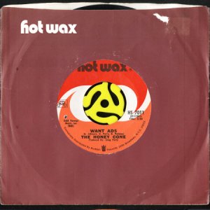 画像3: THE HONEY CONE / WANT ADS b/w WE BELONG TOGETHER (45's) (3)