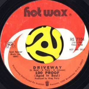 画像1: 100 PROOF (AGED IN SOUL) / DRIVEWAY (45's) (PROMO) (1)