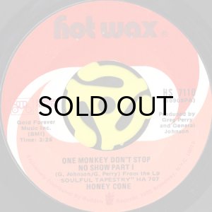 画像1: HONEY CONE / ONE MONKEY DON'T STOP NO SHOW (45's) (1)