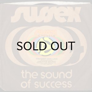 画像3: CREATIVE SOURCE / YOU CAN'T HIDE LOVE (45's) (3)