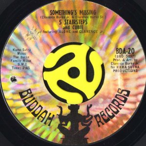 画像1: 5 STAIRSTEPS AND CUBIE / SOMETHING'S MISSING b/w TELL ME WHO (45's) (1)