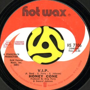 画像2: HONEY CONE / STICK UP b/w V.I.P. (45's) (2)