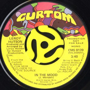 画像1: LEROY HUTSON / IN THE MOOD (45's) (PROMO) (1)