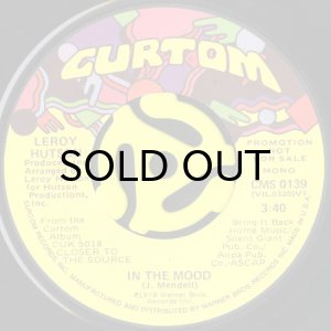 画像1: LEROY HUTSON / IN THE MOOD (45's) (PROMO) (1)