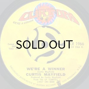 画像2: CURTIS MAYFIELD / GET DOWN b/w WE'RE A WINNER (45's) (2)