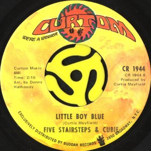 画像2: FIVE STAIRSTEPS & CUBIE / MADAME MARY b/w LITTLE BOY BLUE (45's) (2)