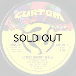 画像1: LEROY HUTSON / LOVER'S HOLIDAY b/w SO MUCH LOVE (45's) (1)