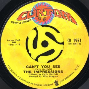 画像2: THE IMPRESSIONS / CHECK OUT YOUR MIND (45's) (2)
