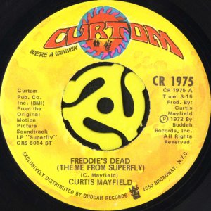 画像1: CURTIS MAYFIELD / FREDDIE'S DEAD b/w UNDERGROUND (45's) (1)