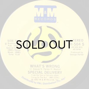 画像2: SPECIAL DELIVERY / GOT TO BE NUMBER ONE b/w WHAT'S WRONG (45's) (2)