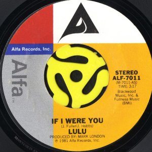 画像1: LULU / IF I WERE YOU b/w YOU WIN, I LOSE (45's) (1)
