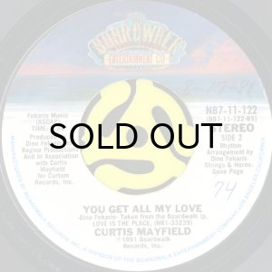 画像2: CURTIS MAYFIELD / SHE DON'T LET NOBODY BUT ME (45's) (2)