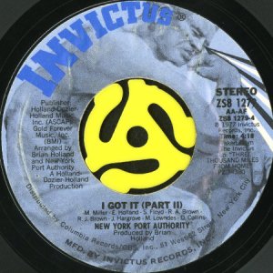 画像2: NEW YORK PORT AUTHORITY / I GOT IT (45's) (2)