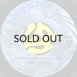 画像2: TYRONE EDWARDS / CAN'T GET ENOUGH OF YOU (45's) (2)