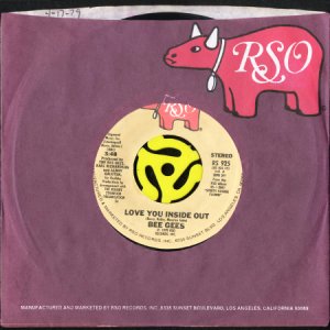 画像3: BEE GEES / LOVE YOU INSIDE OUT (45's) (3)