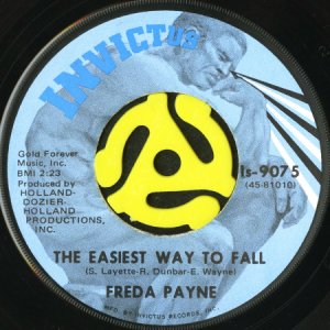 画像1: FREDA PAYNE / THE EASIEST WAY TO FALL (45's) (1)