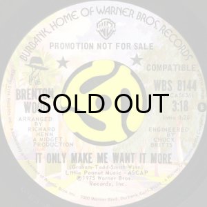 画像2: BRENTON WOOD / BETTER BELIEVE IT (45’s) (PROMO) (2)