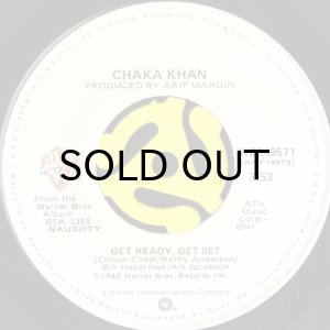 画像1: CHAKA KHAN / GET READY, GET SET b/w SO NAUGHTY (45's) (1)