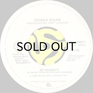 画像2: CHAKA KHAN / GET READY, GET SET b/w SO NAUGHTY (45's) (2)