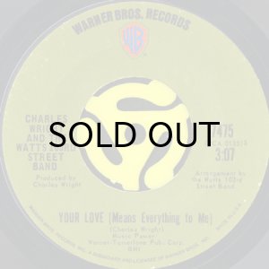 画像2: CHARLES WRIGHT AND THE WATTS 103RD STREET BAND / WHAT CAN YOU BRING ME (45's) (2)