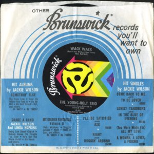 画像3: THE YOUNG-HOLT TRIO / WACK WACK (45's) (3)