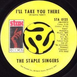 画像1: STAPLE SINGERS / I'LL TAKE YOU THERE (45's) (1)
