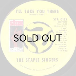 画像1: STAPLE SINGERS / I'LL TAKE YOU THERE (45's) (1)
