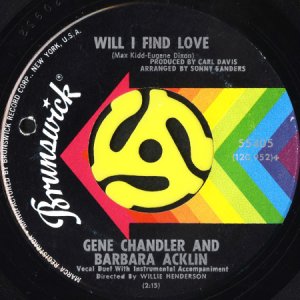 画像2: GENE CHANDLER AND BARBARA ACKLIN / LITTLE GREEN APPLES (45's) (2)