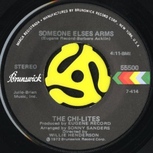 画像2: THE CHI-LITES / STONED OUT OF MY MIND (45's) (2)