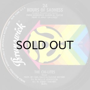 画像1: THE CHI-LITES / 24 HOURS OF SADNESS (45's) (1)