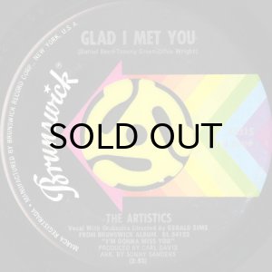 画像2: THE ARTISTICS / GIRL I NEED YOU b/w GLAD I MET YOU (45's) (2)