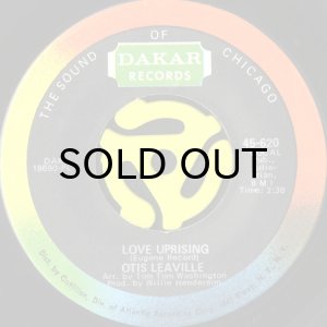画像1: OTIS LEAVILLE / LOVE UPRISING b/w I NEED YOU (45's) (1)