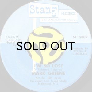 画像1: MARK GREENE / I'M SO LOST (45's) (1)