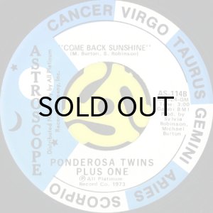 画像2: PONDEROSA TWINS + ONE / DAD I LOVE HER b/w LOVE YOU WHILE YOU WAIT (45's) (2)