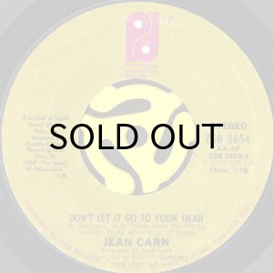 画像1: JEAN CARN / DON'T LET IT GO TO YOUR HEAD (45's) (1)