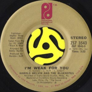 画像2: HAROLD MELVIN AND THE BLUENOTES / SATISFACTION GUARANTEED (OR TAKE YOUR LOVE BACK) (45's) (VINYL PRESS) (2)