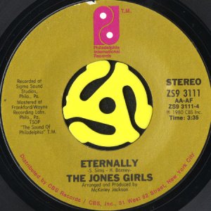 画像2: THE JONES GIRLS / DANCE TURNED INTO A ROMANCE (45's) (2)