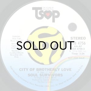 画像2: SOUL SURVIVORS / CITY OF BROTHERLY LOVE (45's) (PROMO) (2)