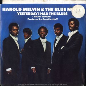 画像2: HAROLD MELVIN & THE BLUE NOTES / EBONY WOMAN (45's) (PICTURE SLEEVE) (2)
