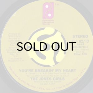 画像2: THE JONES GIRLS / NIGHTS OVER EGYPT (45's) (2)