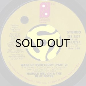 画像2: HAROLD MELVIN & THE BLUE NOTES / WAKE UP EVERYBODY (45's) (2)