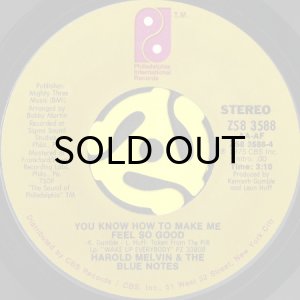 画像1: HAROLD MELVIN & THE BLUE NOTES / YOU KNOW HOW TO MAKE ME FEEL SO GOOD (45's) (1)
