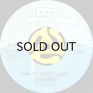 画像1: MOMENTS / SWEET SWEET LADY b/w THE NEXT TIME I SEE YOU (45's) (1)