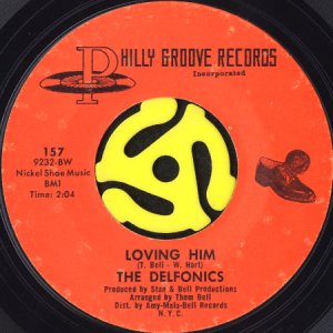 画像2: THE DELFONICS / YOU GOT YOURS AND I'LL GET MINE b/w LOVING HIM (45's) (2)
