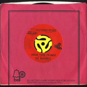 画像3: THE DELFONICS / BREAK YOUR PROMISE b/w ALFIE (45's) (VINYL PRESS) (3)