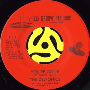 画像2: THE DELFONICS / I'M SORRY b/w YOU'RE GONE (45's) (VINYL PRESS) (2)