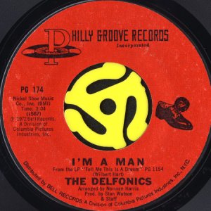 画像2: THE DELFONICS / THINK IT OVER b/w I'M A MAN (45's) (2)