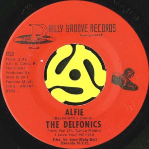 画像2: THE DELFONICS / BREAK YOUR PROMISE b/w ALFIE (45's) (VINYL PRESS) (2)